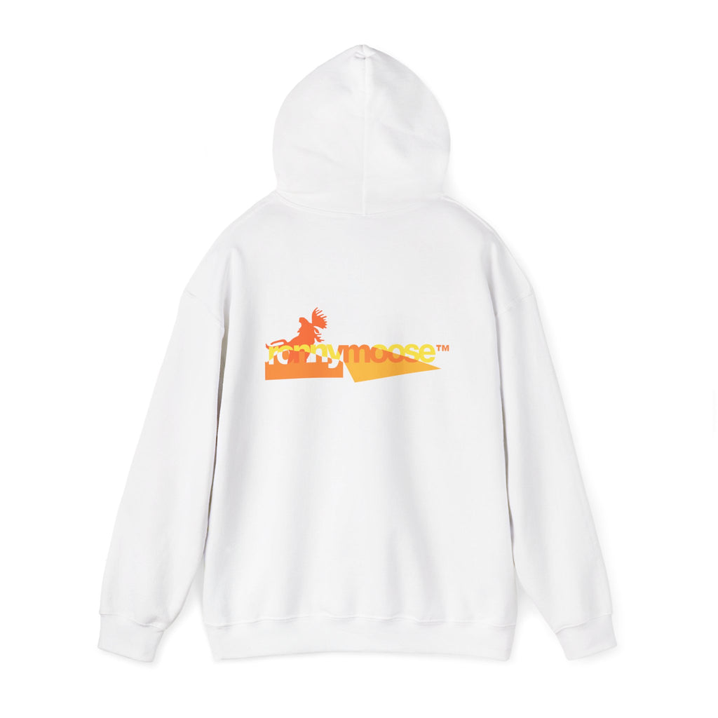 ronnymoose - orange hoodie