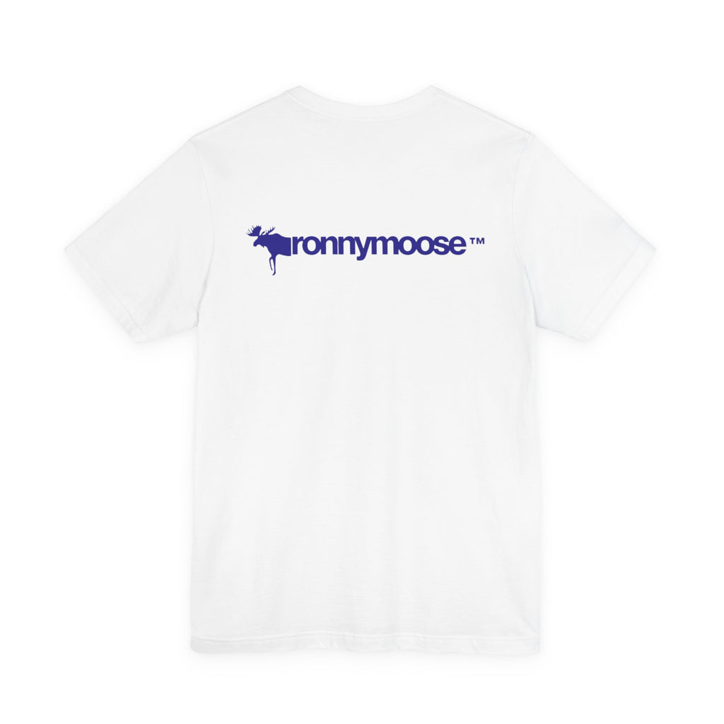 ronnymoose - blue logo tee