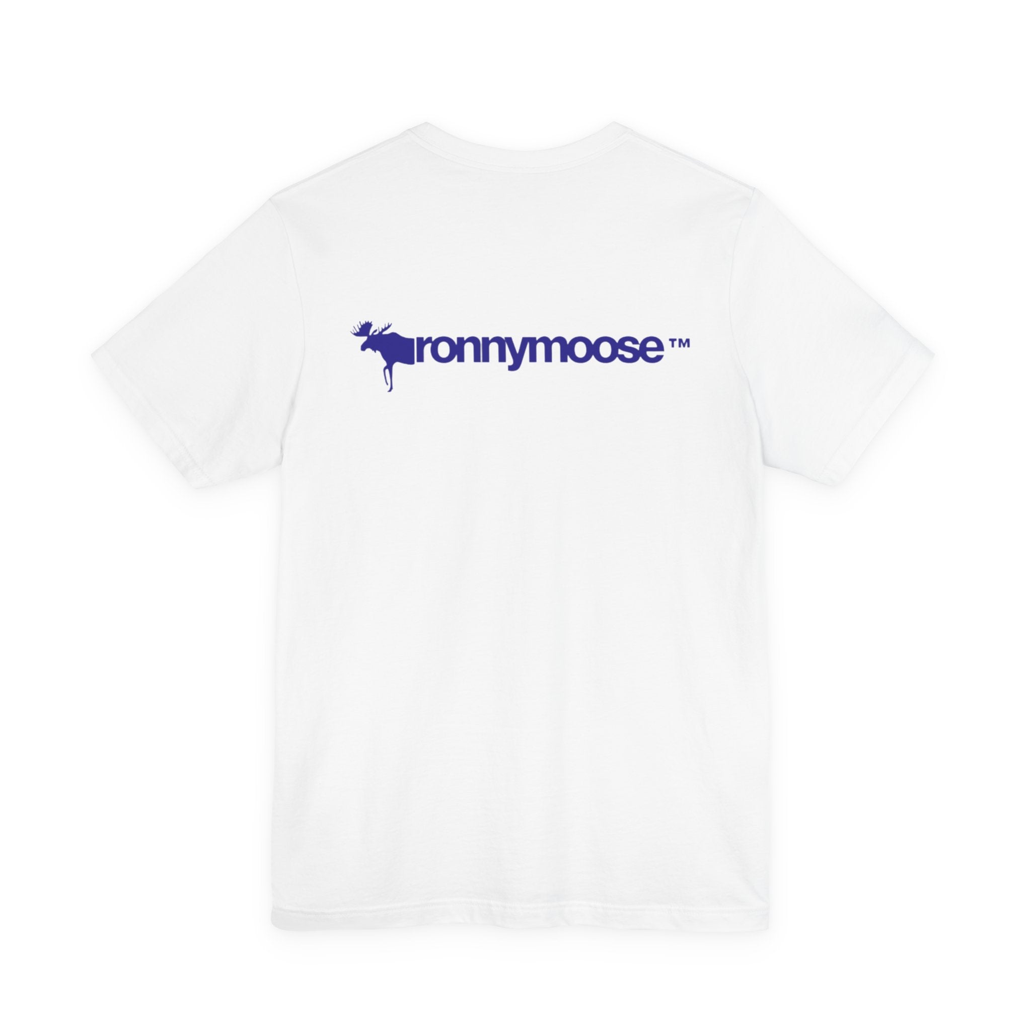 ronnymoose - blue logo tee