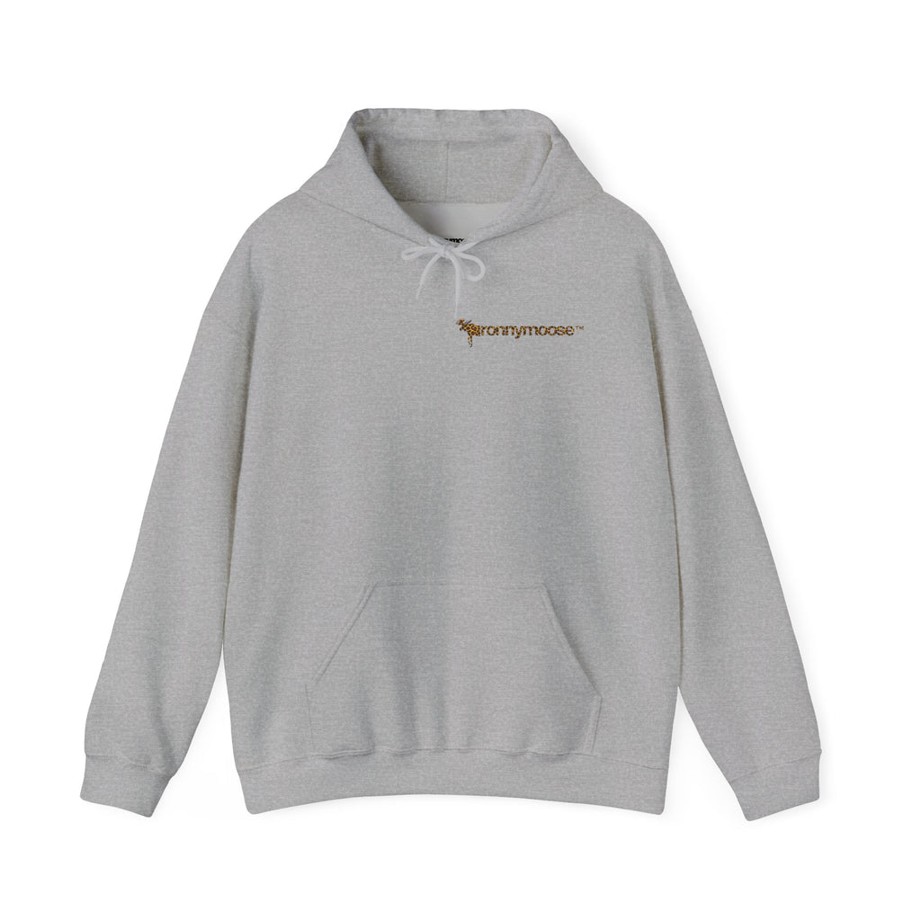 ronnymoose - cheetah logo hoodie