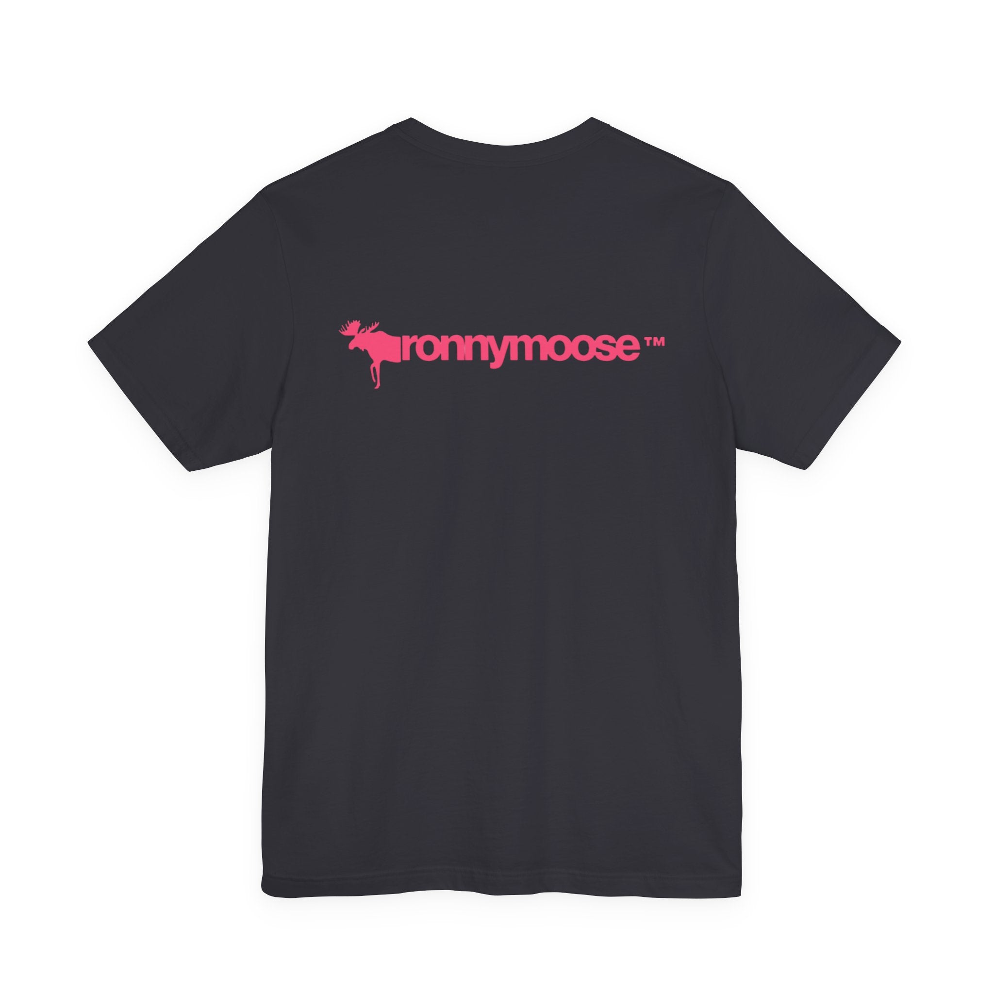 ronnymoose - pink logo tee