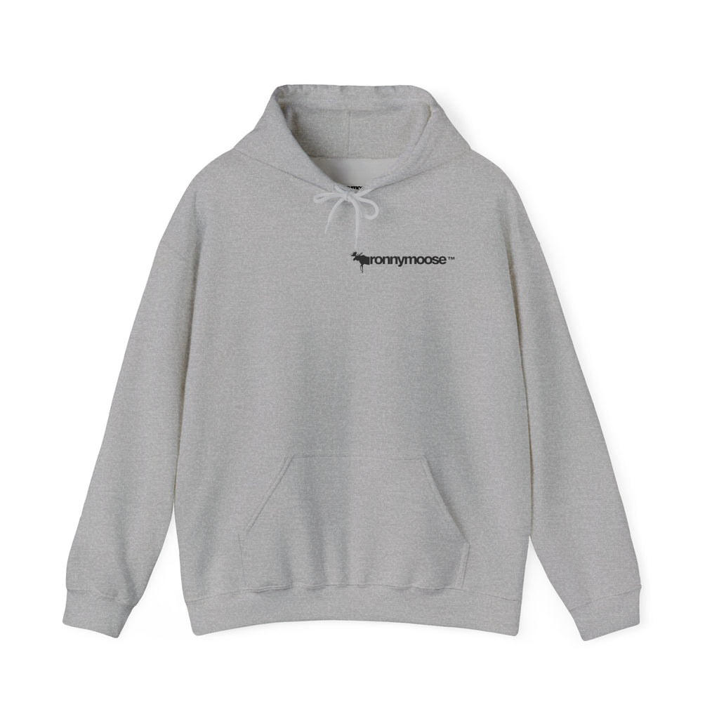 ronnymoose - leopard print crossing sign hoodie