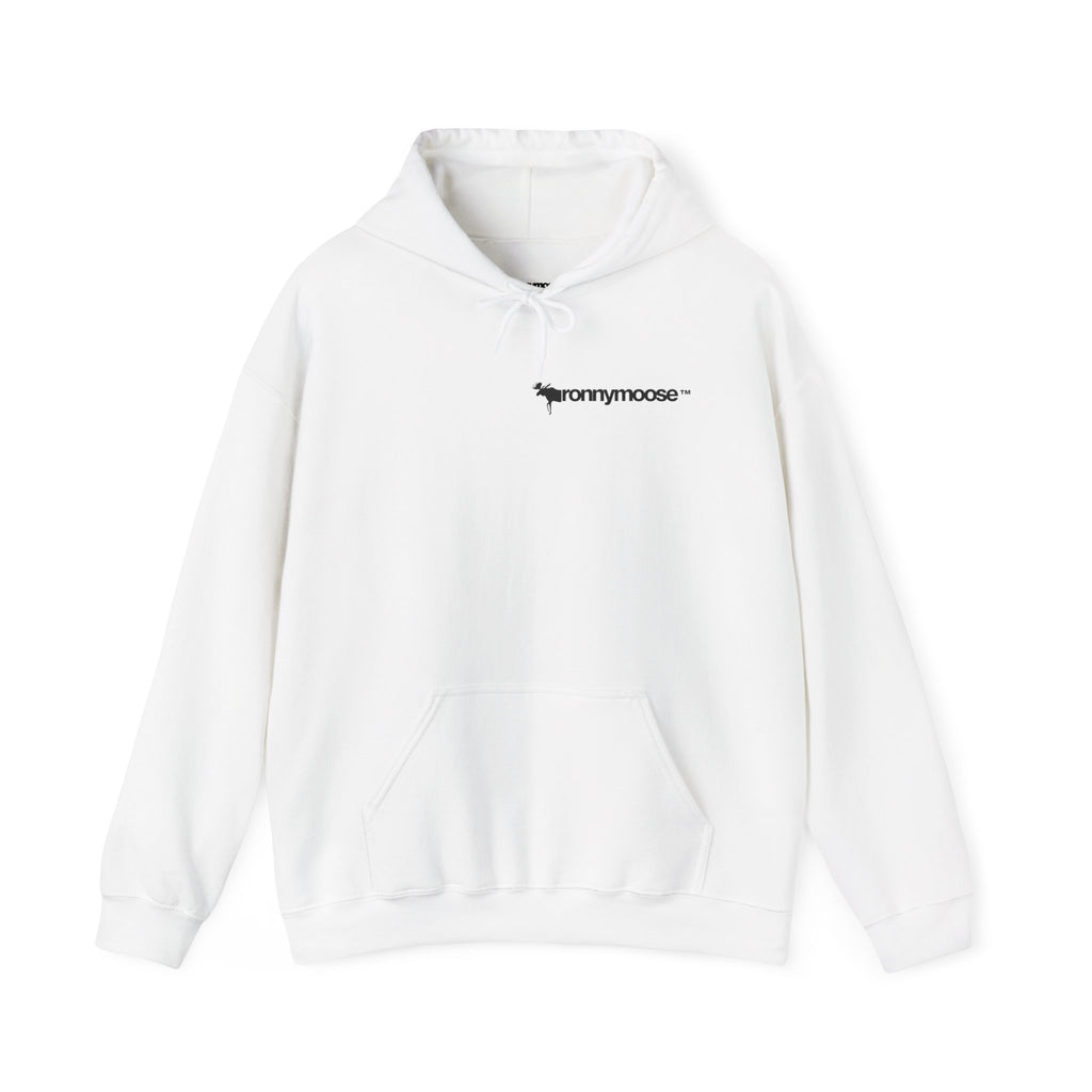 ronnymoose - leopard print crossing sign hoodie