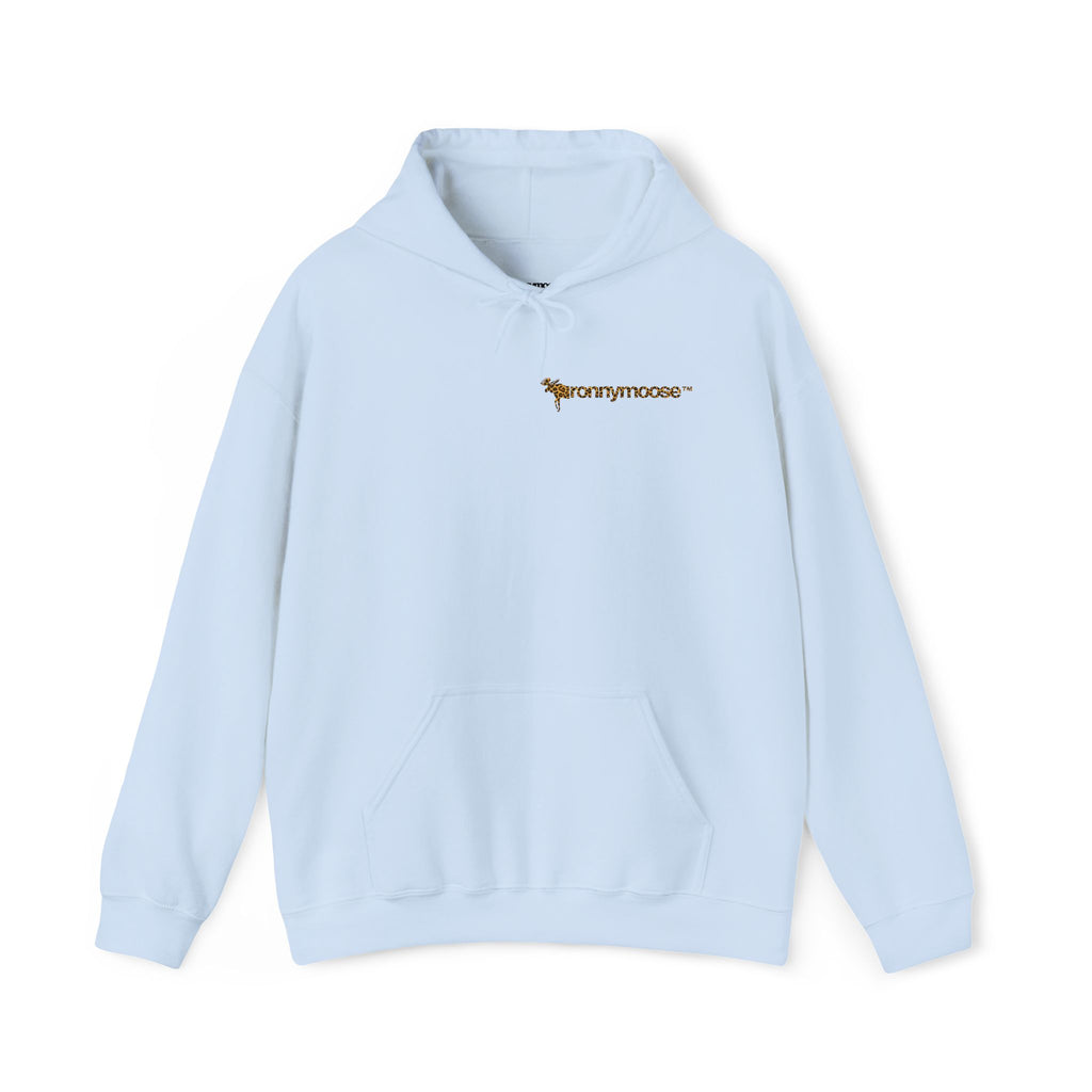 ronnymoose - cheetah logo hoodie