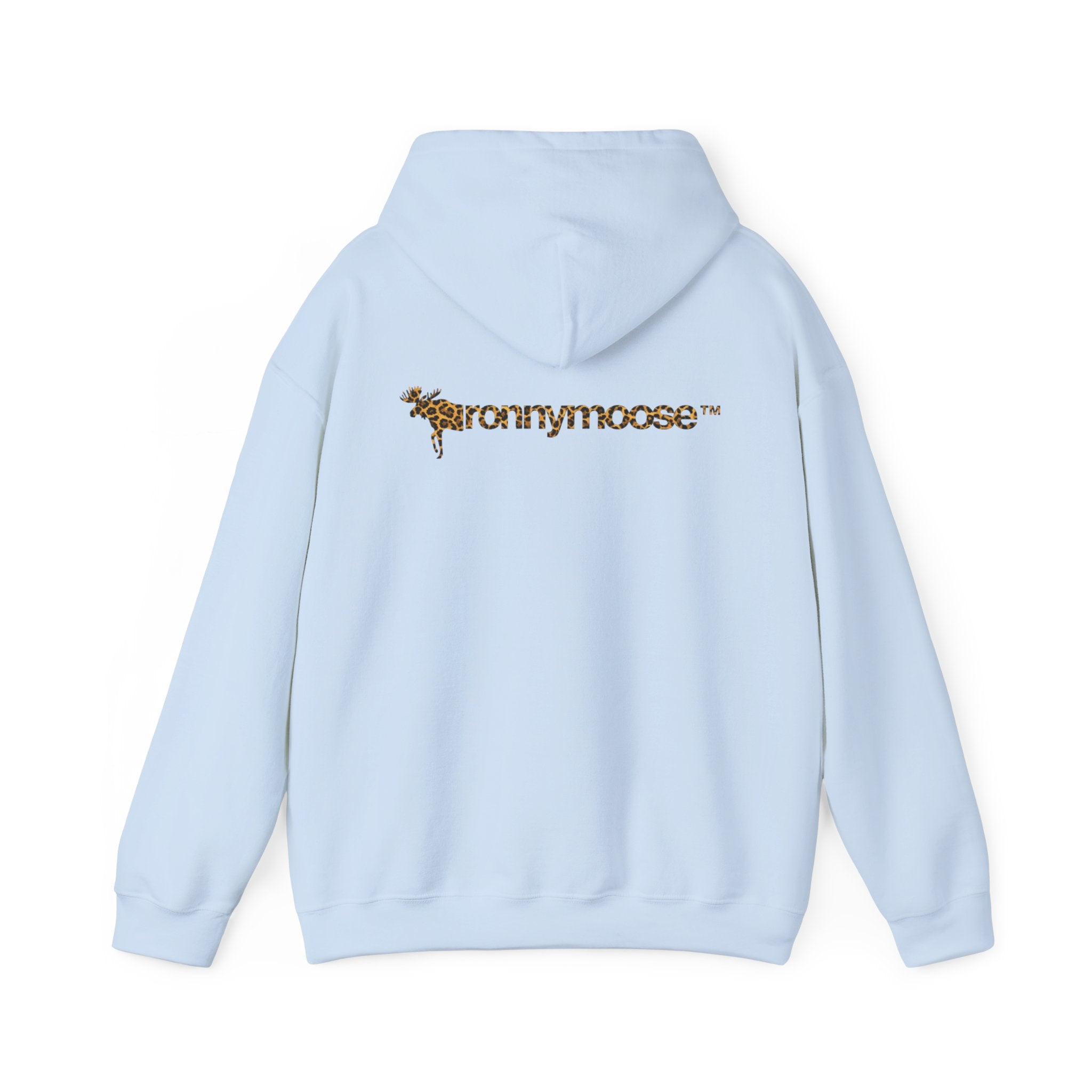 ronnymoose - cheetah logo hoodie