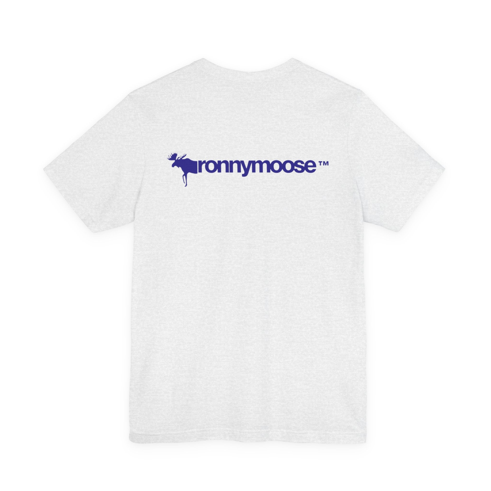 ronnymoose - blue logo tee