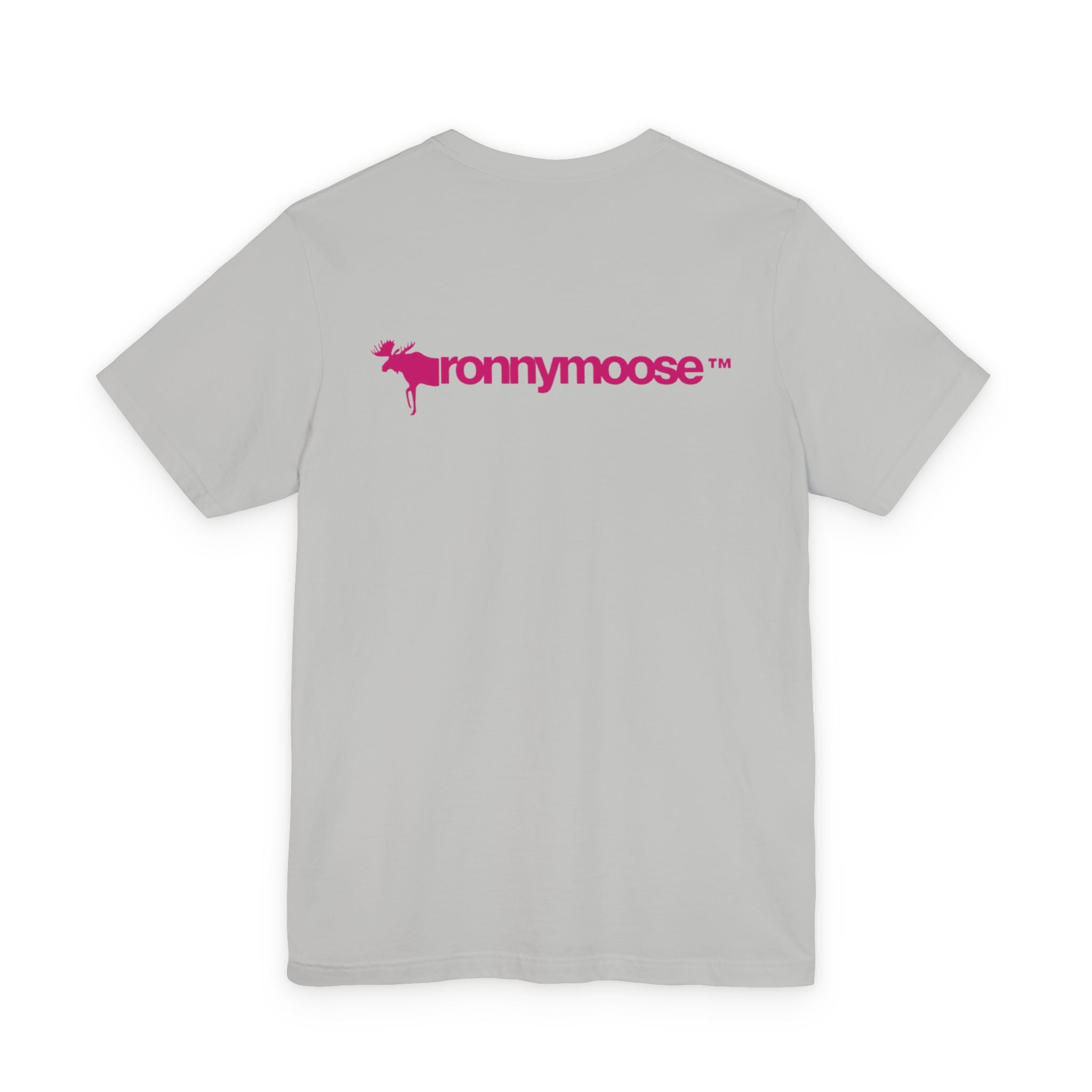 ronnymoose - purple logo tee