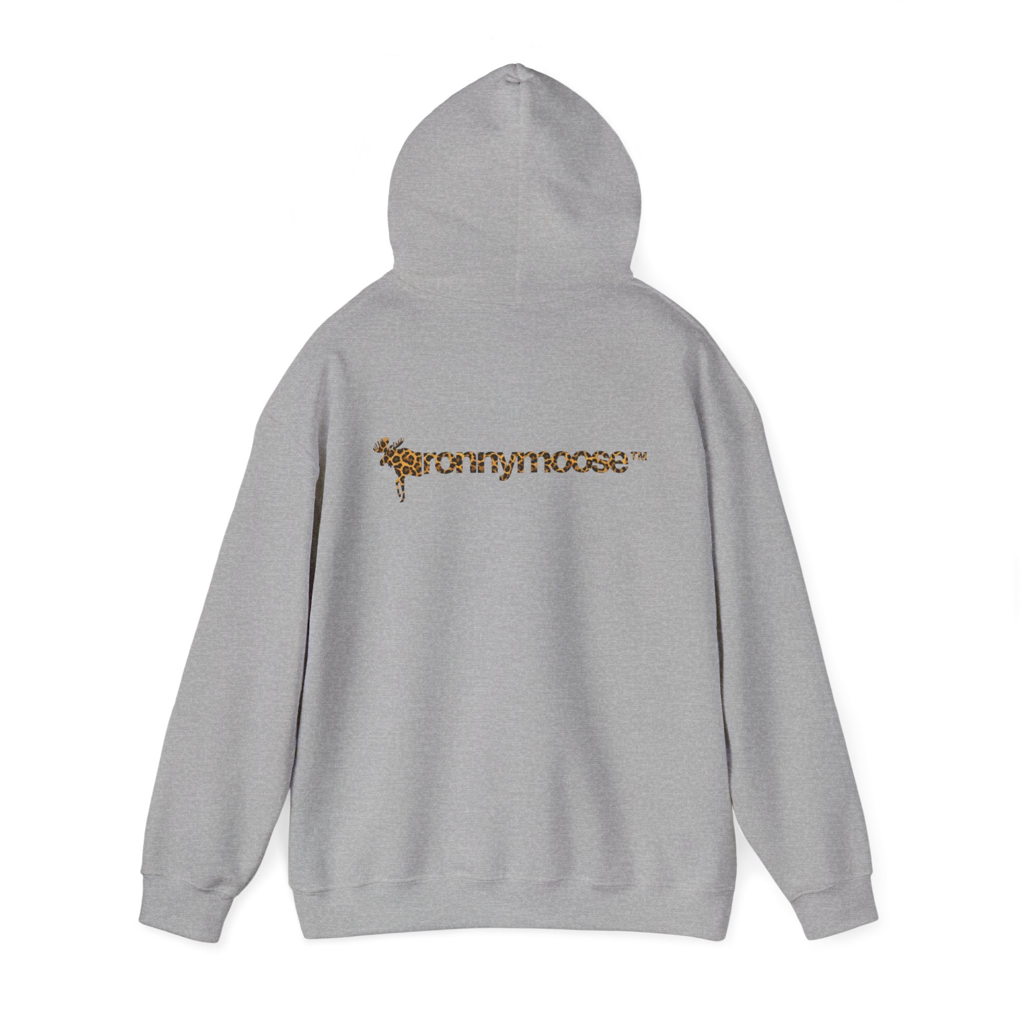 ronnymoose - cheetah logo hoodie