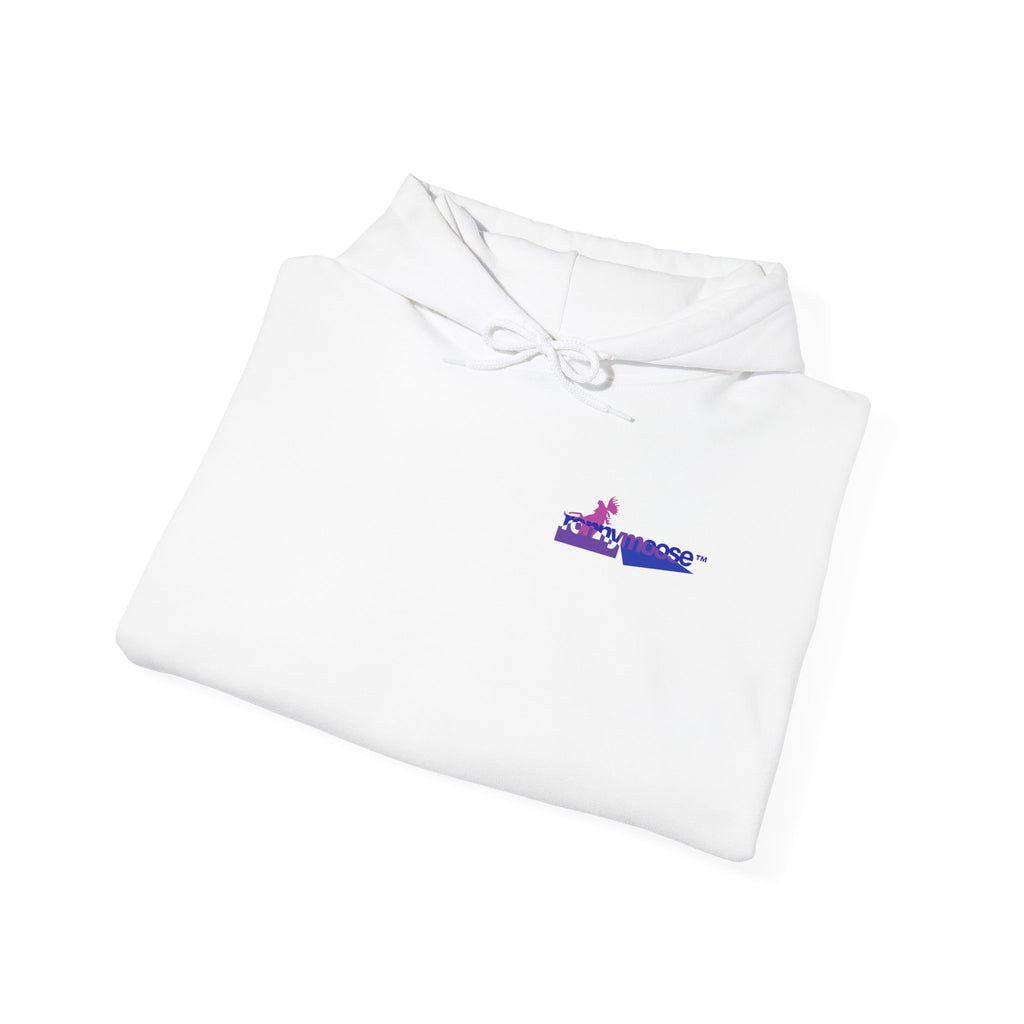 ronnymoose - blue hoodie